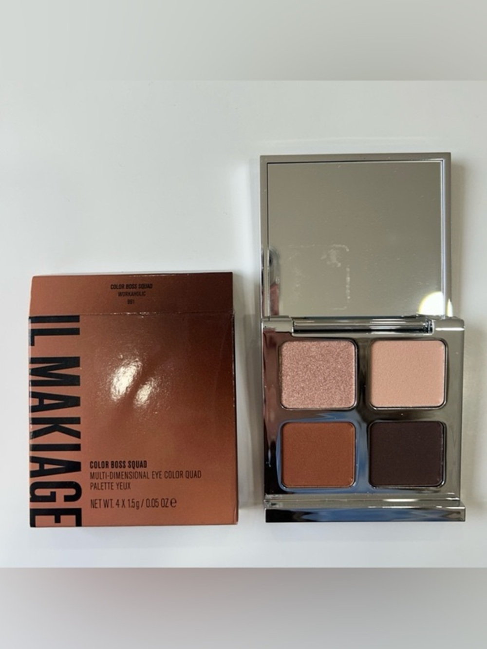 IL MAKIAGE Color Boss Squad Warm Brown Eye Color Quad New